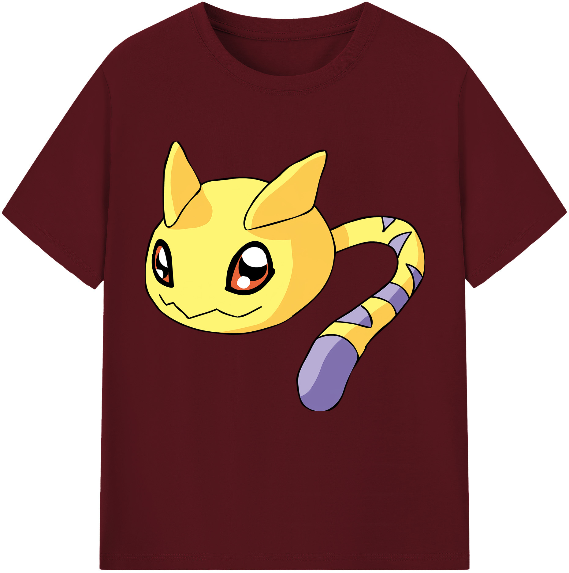 （画像用） Digimon デジタルモンスター/デジモン 綿100％半袖Tシャツ（フロントプリント）